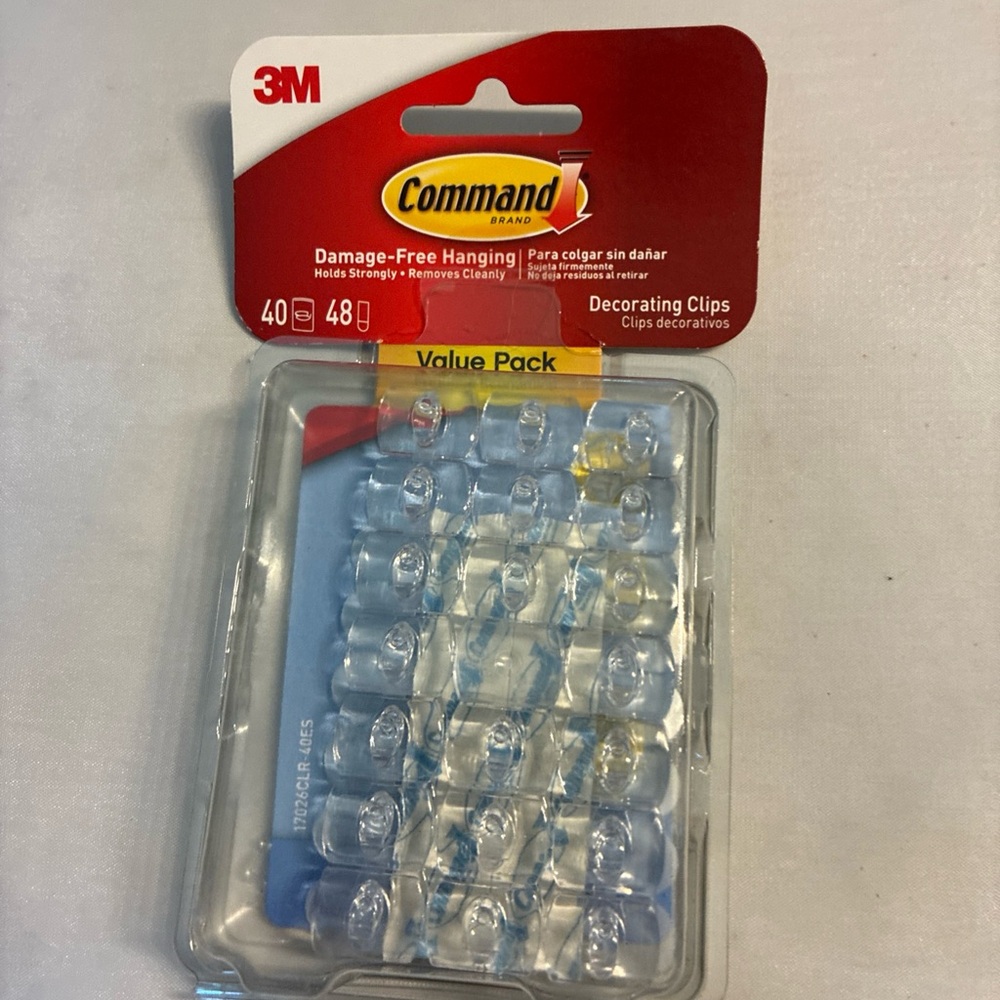3M Command Decorating Clips Value Pack